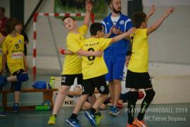 18.-20.5. - Playminihandball v Stupava - strieborné medaile